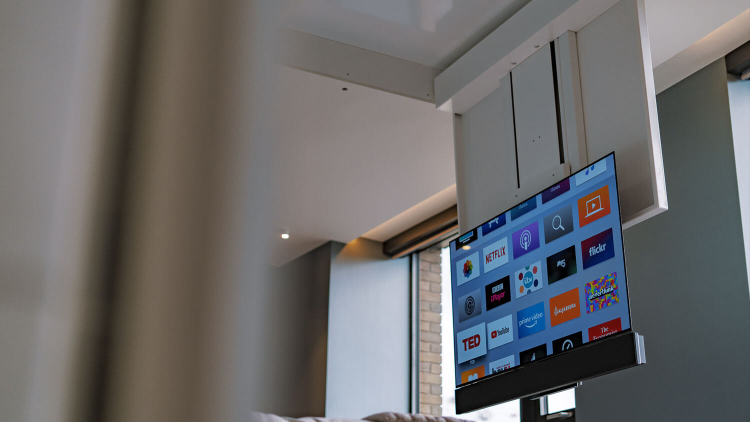 Future Automation TV Lift Ceiling Range
