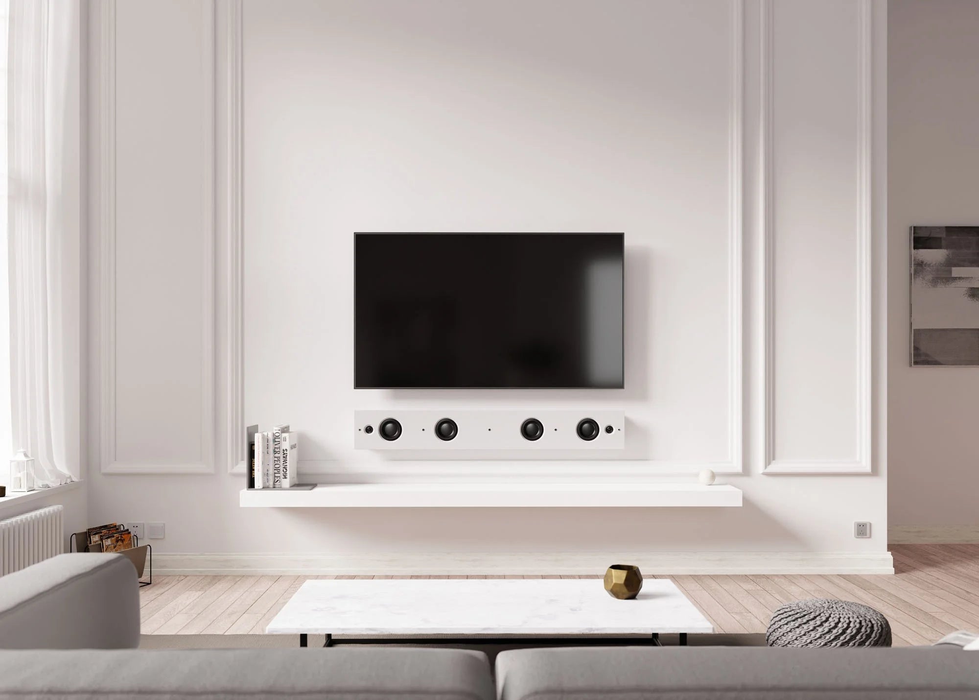 Sistem STEREO 2.1 Artcoustic + Integra DTM-7.4 + M&K V10+ (Culoare Personalizată)