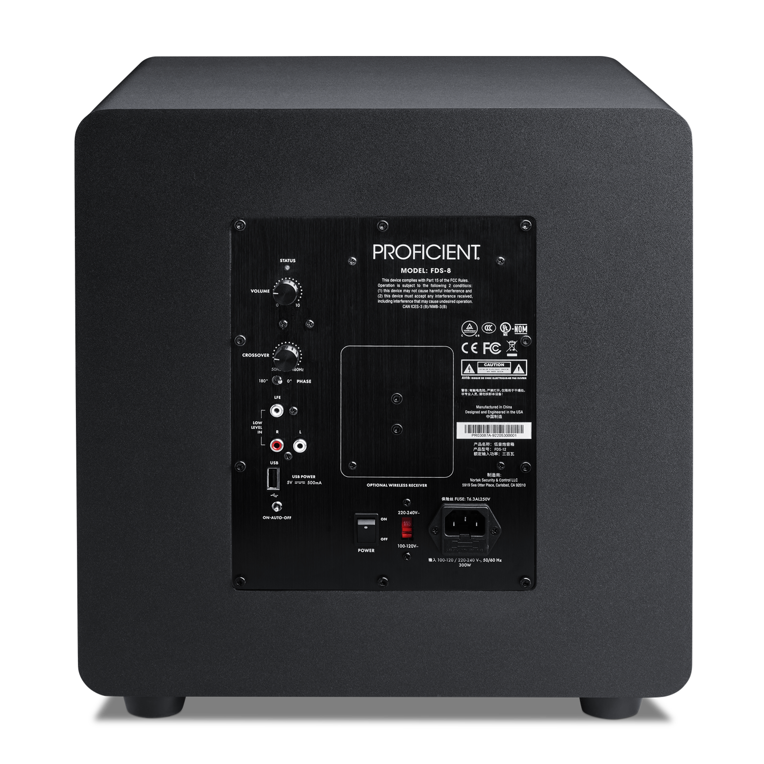 Proficient Audio FDS-8