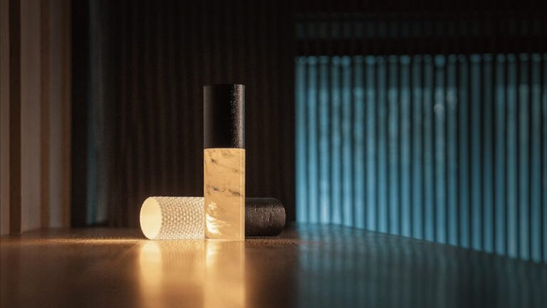 Detaliu de corp de iluminat cu finisaj metalic sofisticat Morgen