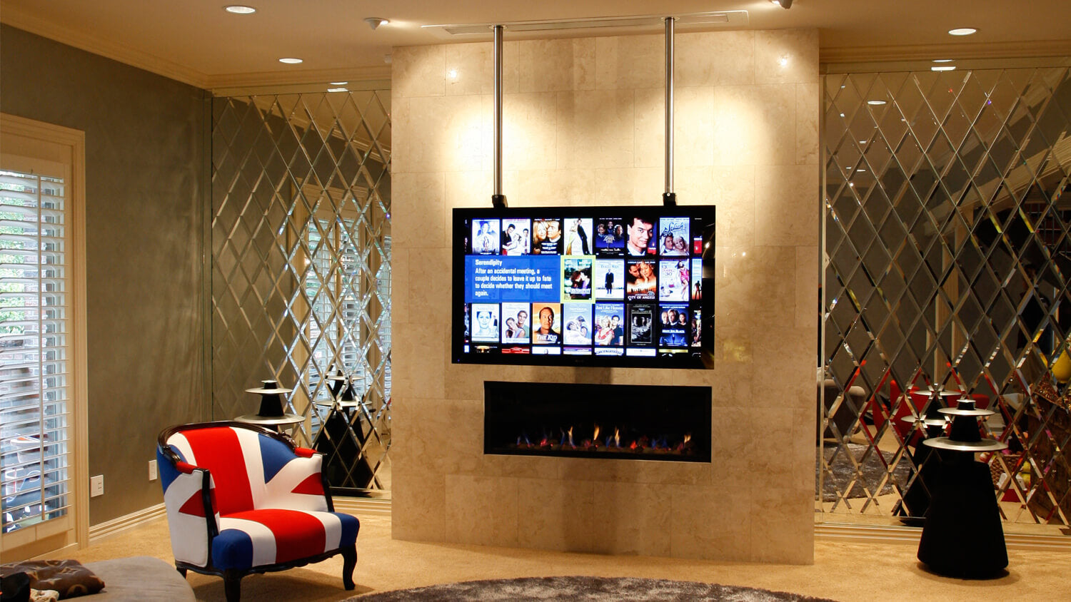 Future Automation TV Lift Ceiling Range