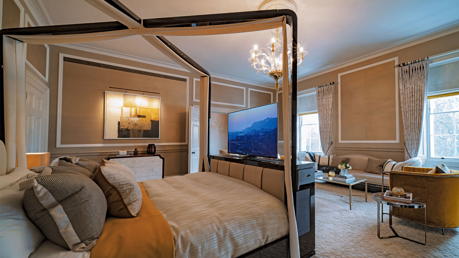 Future Automation TV Lift Hinge & Swivel Range