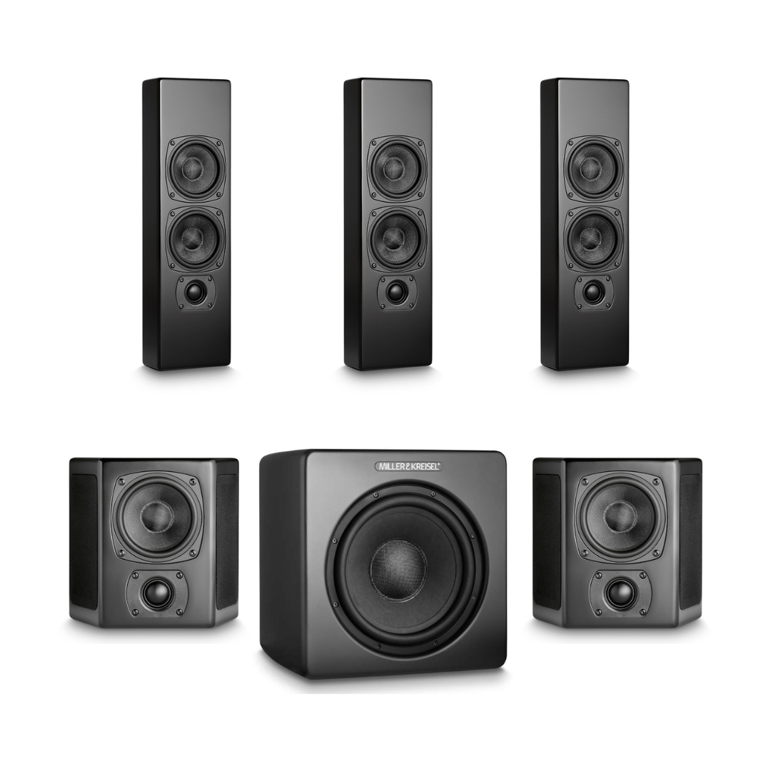 Sistem de sunet 5.1 M&K Sound 1 + Integra DRX-2.4