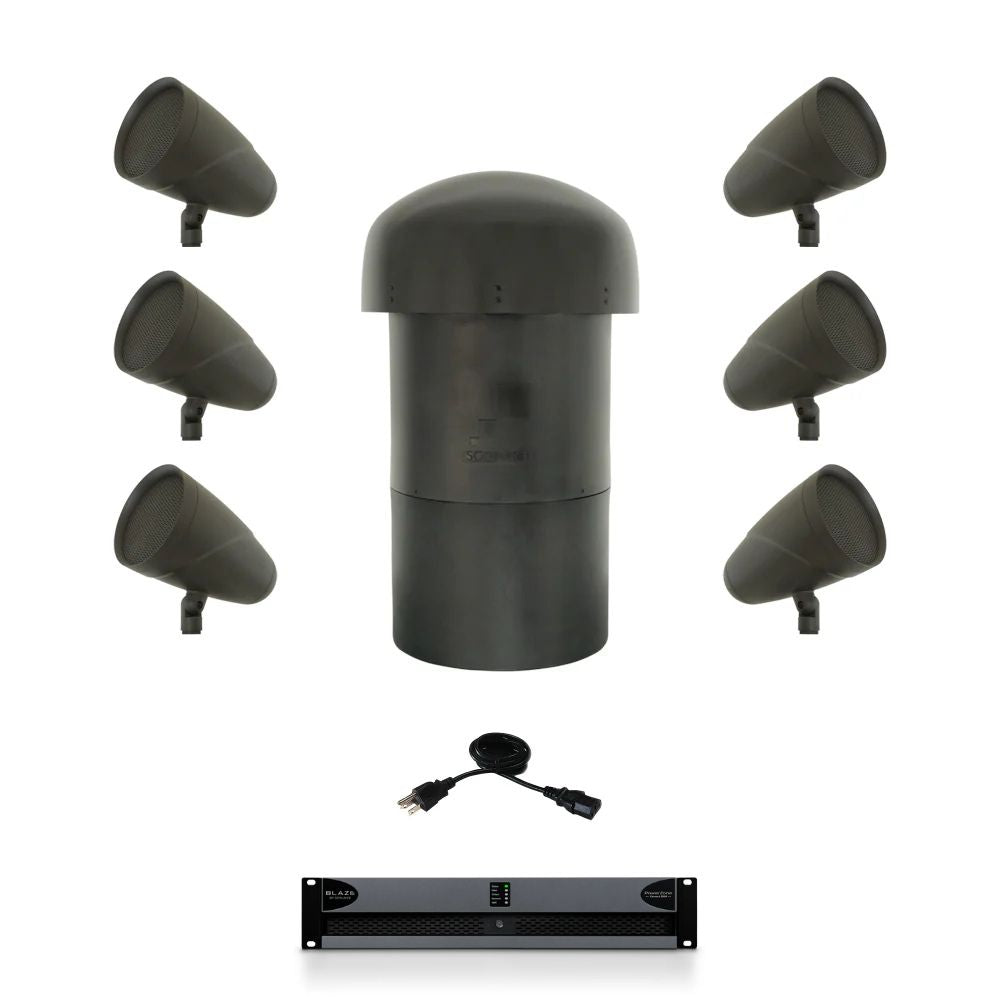 Sonance Professional LS6T SAT/LS12T 6.1 SYS w/ PZC