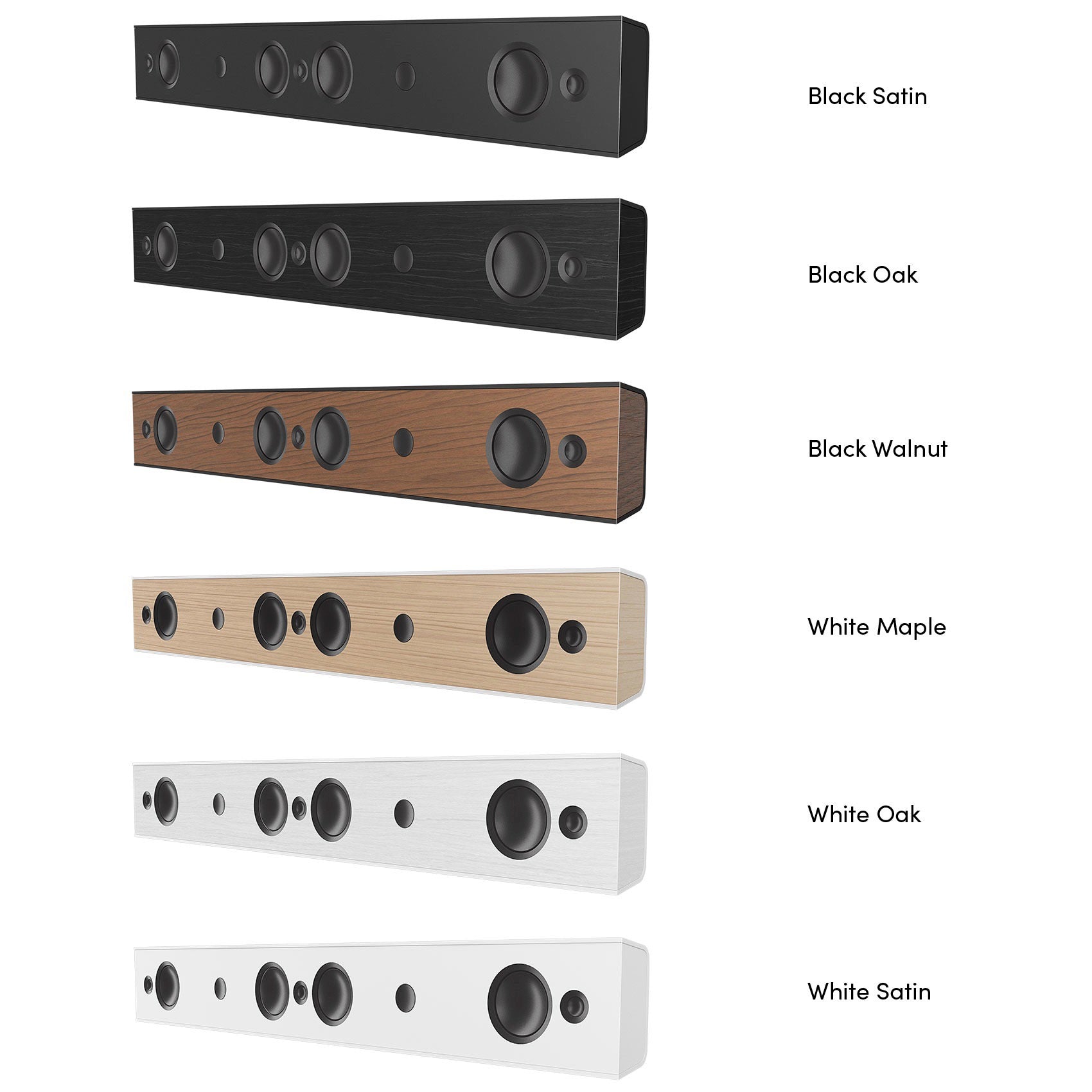 Triad 3.0 Passive Soundbar with 5″ Woofers (Each)