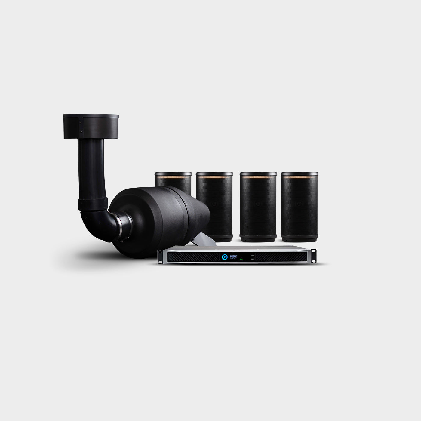 Leon Terra LuminSound 4.1 Outdoor Package (4× speakers + Subwoofer + Amp)