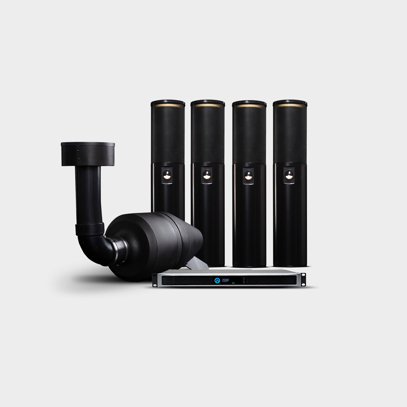 Leon Terra LuminSound 4.1 Outdoor Package (4× speakers + Subwoofer + Amp)