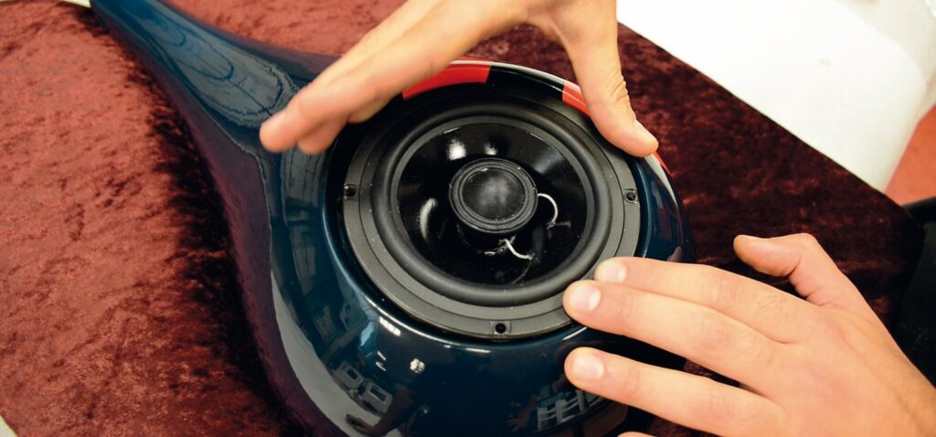 Sistem audio Garvan Acoustic cu boxe de design italian pentru interioare moderne