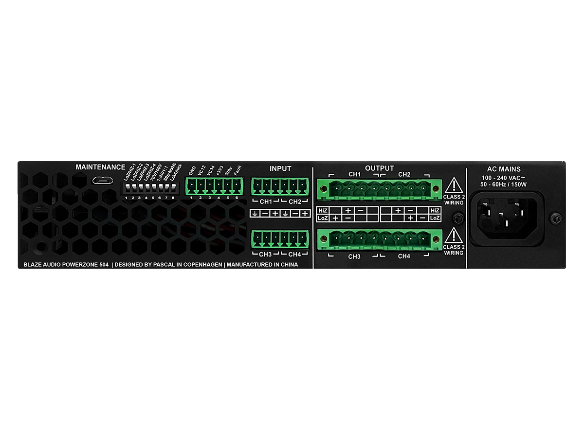 Blaze Audio PowerZone 504