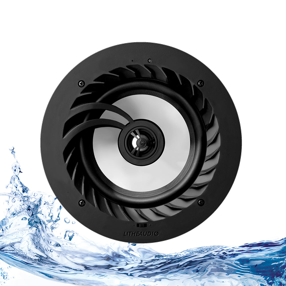 Lithe Audio 6.5" 2-way Passive IP44 Ceiling Speaker (Single)