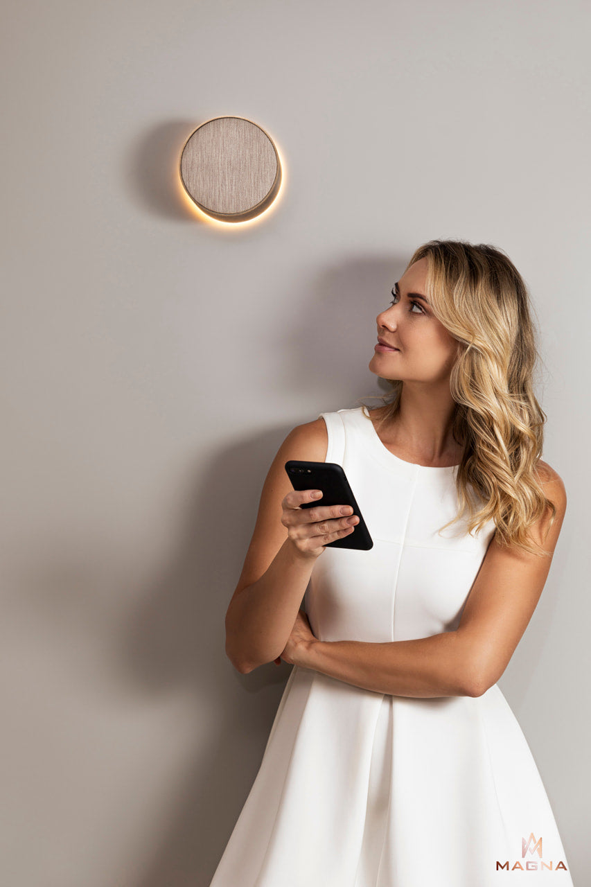 Pachet sonorizare ambientală – până la 80 m² – iluminare integrată și design premium – Magna Audio