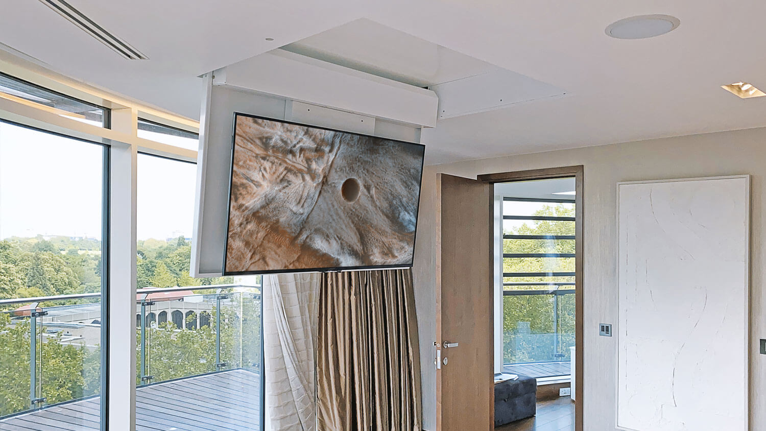 Future Automation TV Lift Ceiling Range