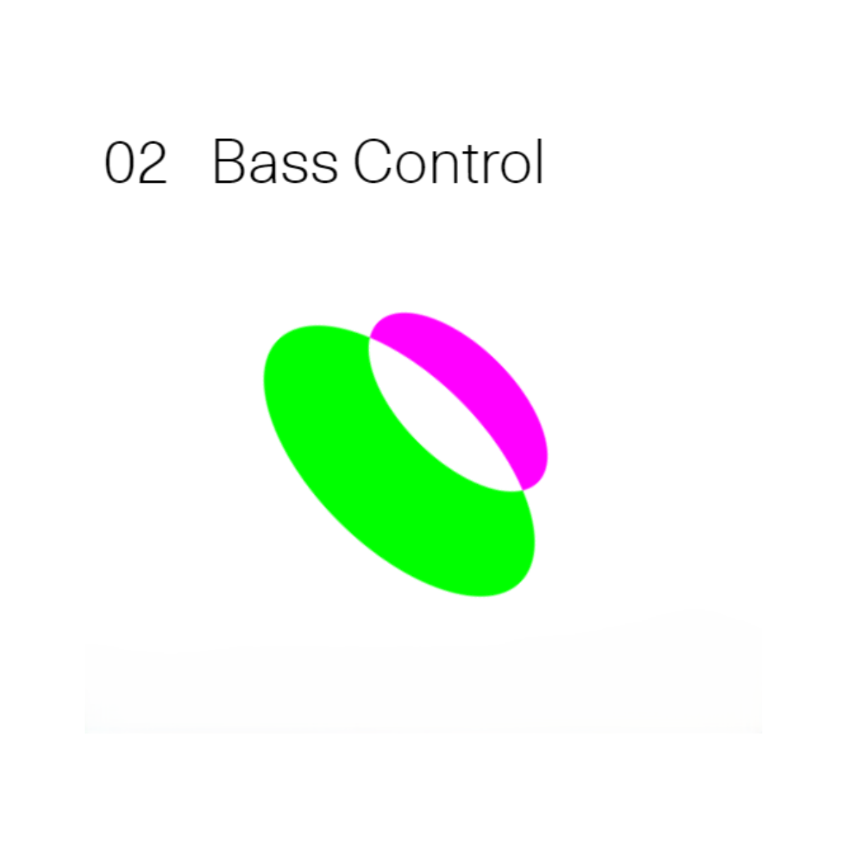 Dirac Live Bass Control