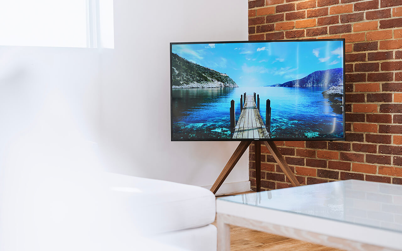 Future Automation TV Floor Mount EASEL