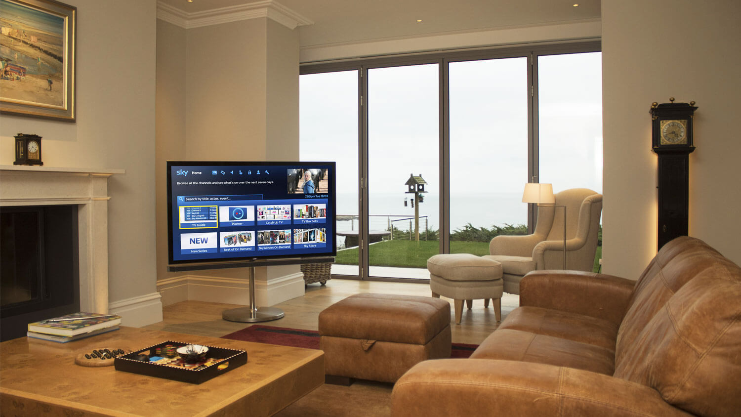 Future Automation TV Floor Mount FM