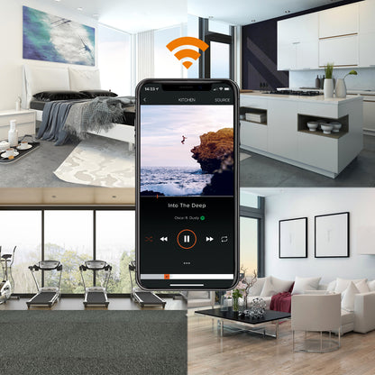 Lithe Audio Pro Series IP44 Bathroom Wi-Fi Ceiling Speaker (Single)