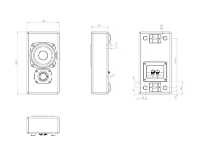 M&K Sound M50 On-Wall Speaker