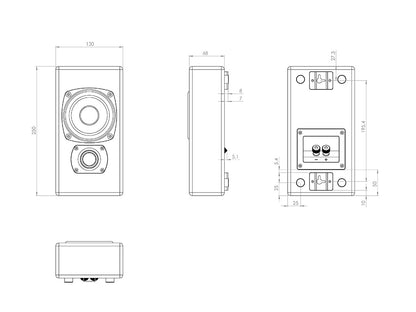 M&K Sound M50 On-Wall Speaker
