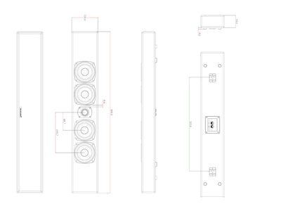 M&K Sound M90 On-Wall Speaker
