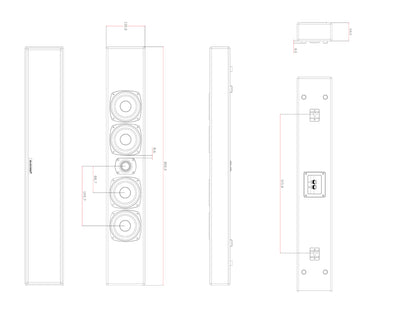 M&K Sound M90 On-Wall Speaker