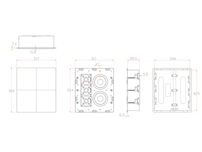 M&K Sound IW150A In-Wall/In-Ceiling Speaker