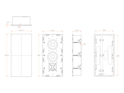 M&K Sound IW950 In-Wall Speaker
