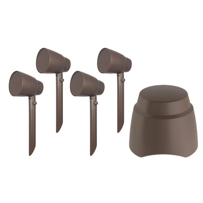 Pachet 4 sateliți + subwoofer Proficient PAS – sistem audio exterior complet și discret