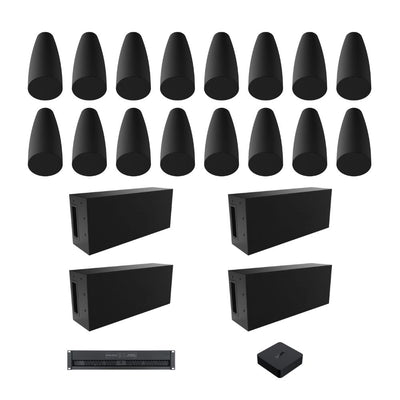 Pachet Sonance cu 16 boxe suspendate, 4 subwoofere, amplificator și streamer