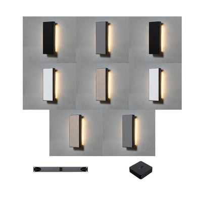 Pachet sonorizare Magna Audio cu 8 boxe Outline 3D cu iluminare LED, amplificator și streamer