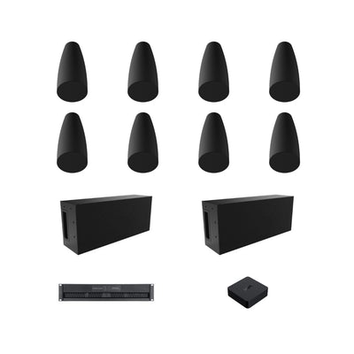 Pachet Sonance cu 8 boxe suspendate, 2 subwoofere, amplificator și streamer