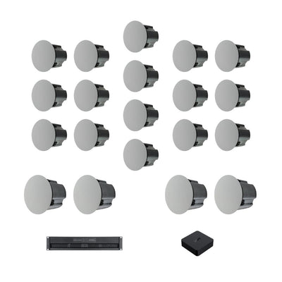 Pachet Sonance cu 16 boxe de tavan, 4 woofere, amplificator și streamer