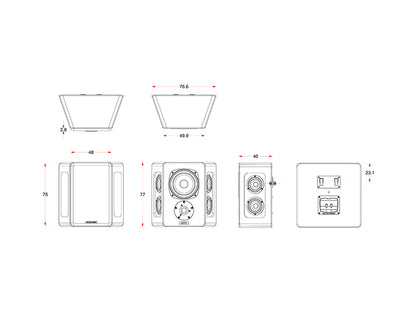 M&K Sound S300T Tripole Speaker