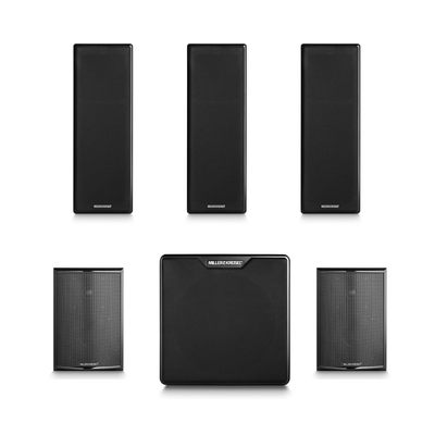 Sistem de sunet surround 5.1 pentru living și TV – M&K Sound 3 + Integra DRX-3.4