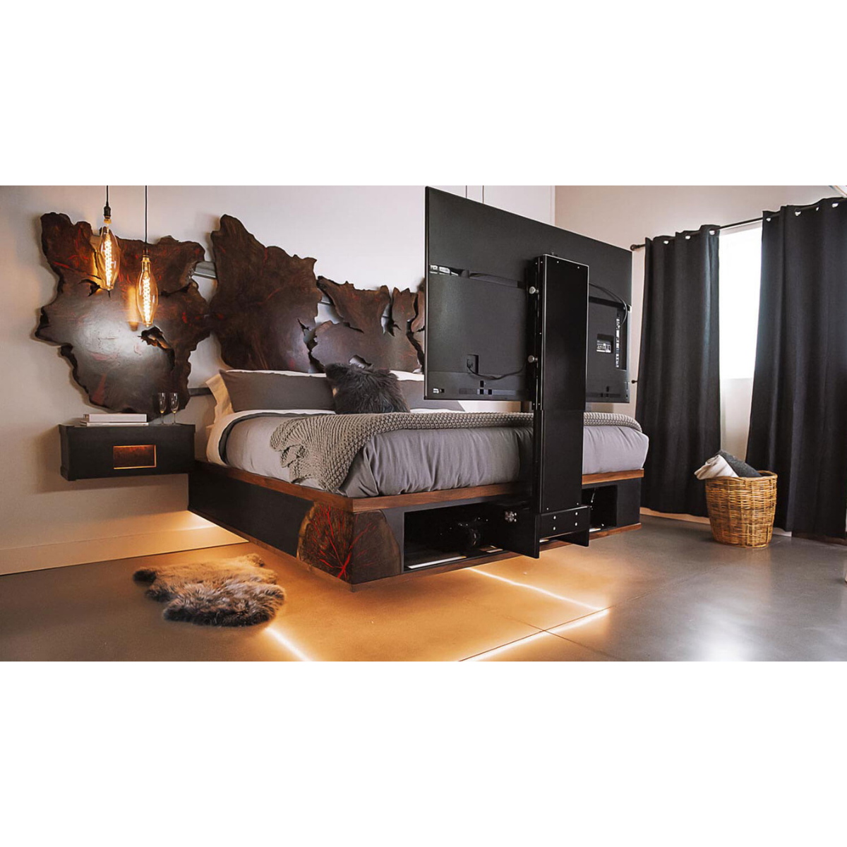 Future Automation Under-Bed TV Lift Range