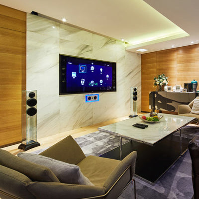 Sistem de sunet surround 5.1 pentru living și TV – Waterfall Pack 5 + Integra DRX-3.4