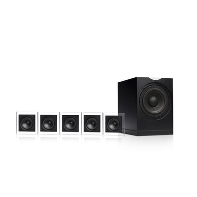 Sistem de sunet surround 5.1 pentru living și TV – Waterfall Pack 1 + Denon AVR-X1800H
