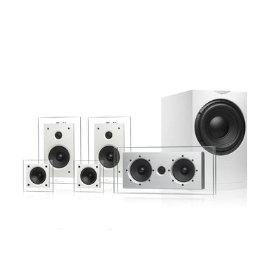 Sistem de sunet surround 5.1 pentru living și TV – Waterfall Pack 3 + Integra DRX-2.4