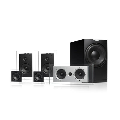 Sistem de sunet surround 5.1 pentru living și TV – Waterfall Pack 3 + Integra DRX-2.4