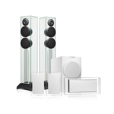 Sistem de sunet surround 5.1 pentru living și TV – Waterfall Pack 5 + Integra DRX-3.4