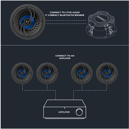Lithe Audio 4" Passive Ceiling Speaker
